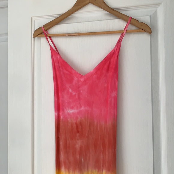 Chaser tie dye slip dress Large NWT - Picture 4 of 8